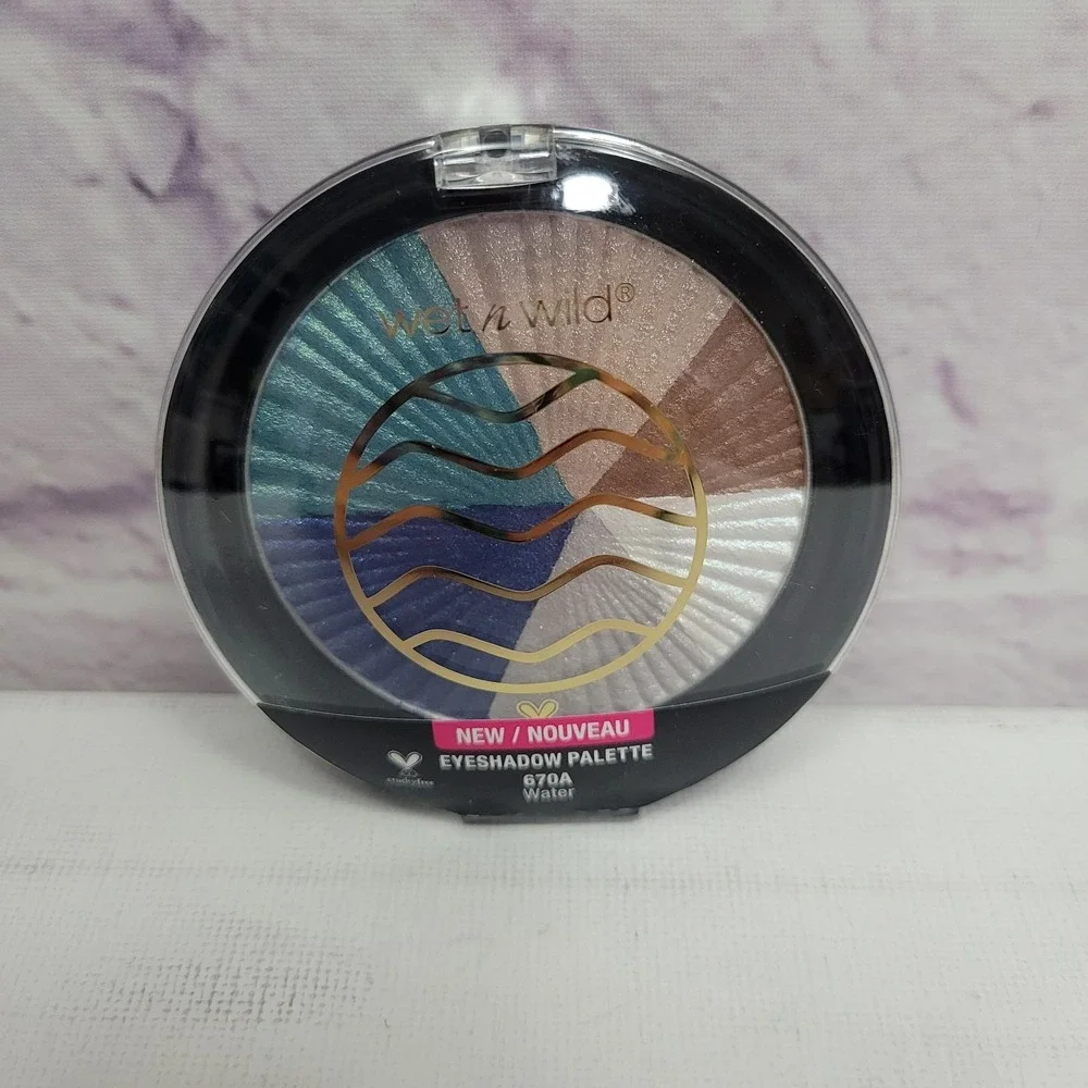New No Box Wet n Wild Coloricon Eyeshadow Palette‎ 670A Water 6g Assorted
